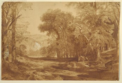On the Upper Delaware by Thomas Moran